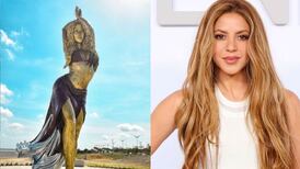 Así reaccionó Shakira al recibir una estatua en su Barranquilla natal