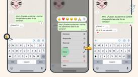 ¡WhatsApp ya permite editar los mensajes! Pero ten cuidado con esto