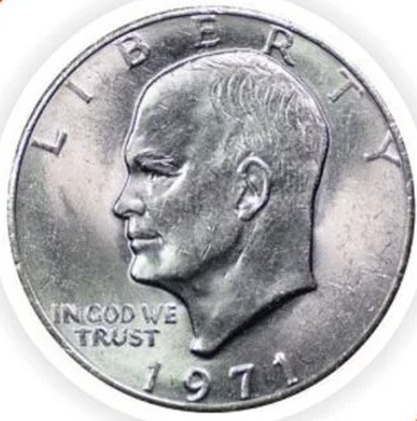 Moneda de 1 dólar de 1971-1975