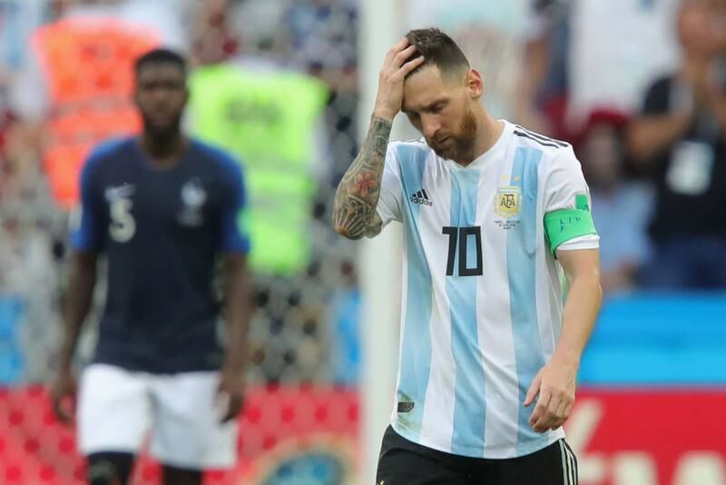 Messi falló en su última aparición en una Copa del Mundo
