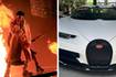 VIDEO: Chocan el lujoso Bugatti de Bad Bunny en Miami