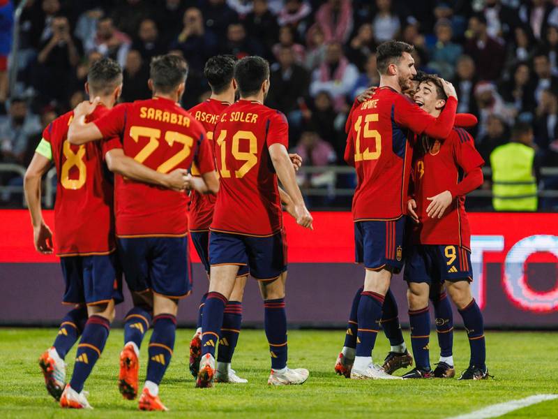 España gana ante Jordania antes del mundial