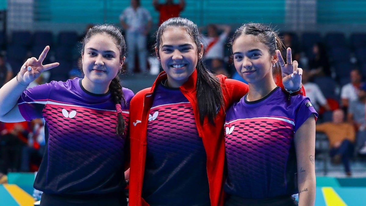 Equipo femenino de Puerto Rico de tenis de mesa conquista la victoria