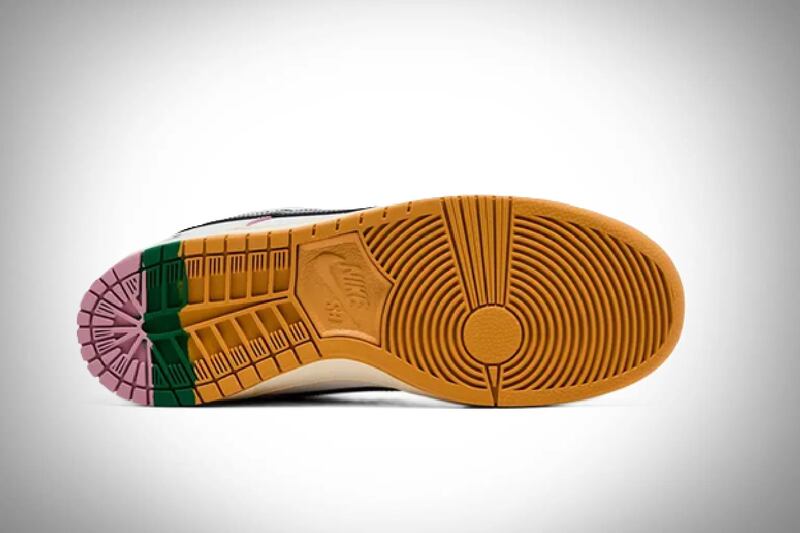 Dunk Low SB White Clear Emerald