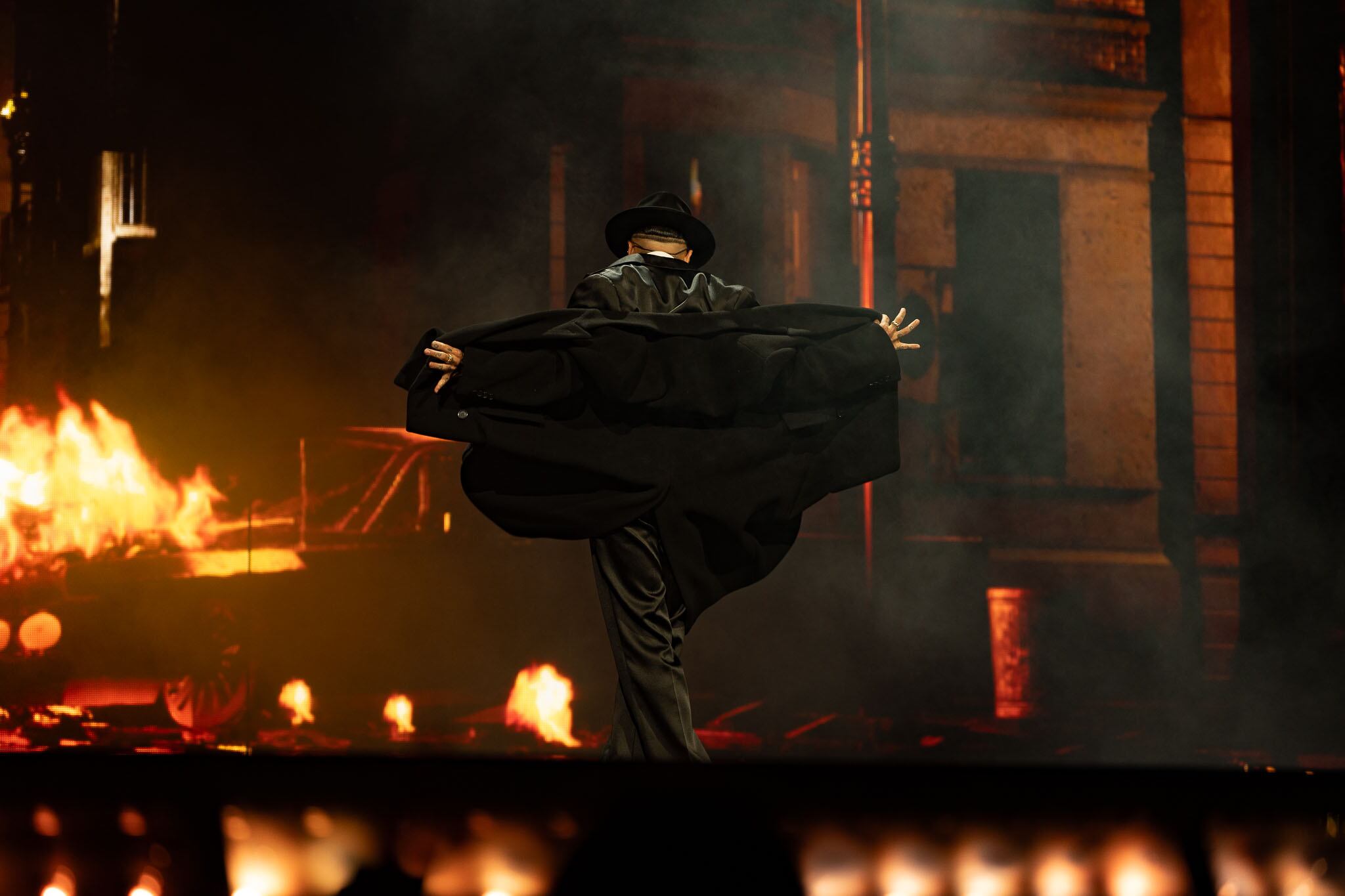 El exponente urbano se presentó en el Coliseo de Puerto Rico, José Miguel Agrelot.