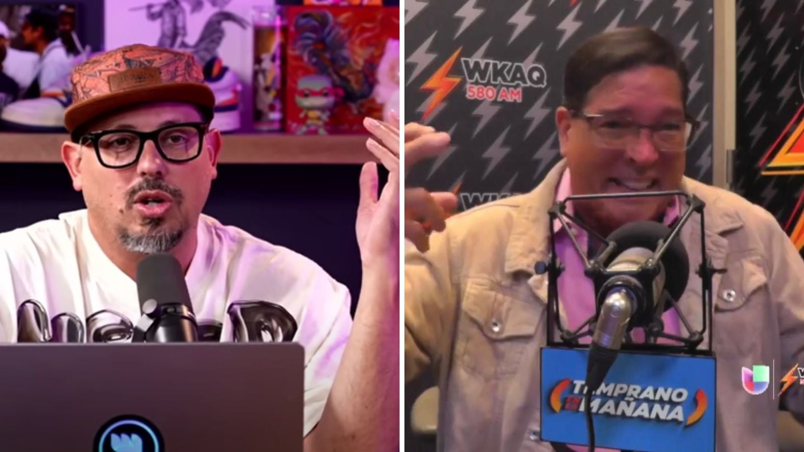 El podcastero recordó cuando Rubén Sánchez el dijo imbécil.