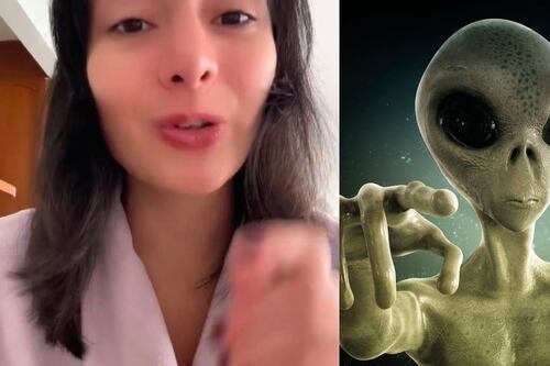 Mujer loquita asegura que tuvo amorío con un extraterrestre