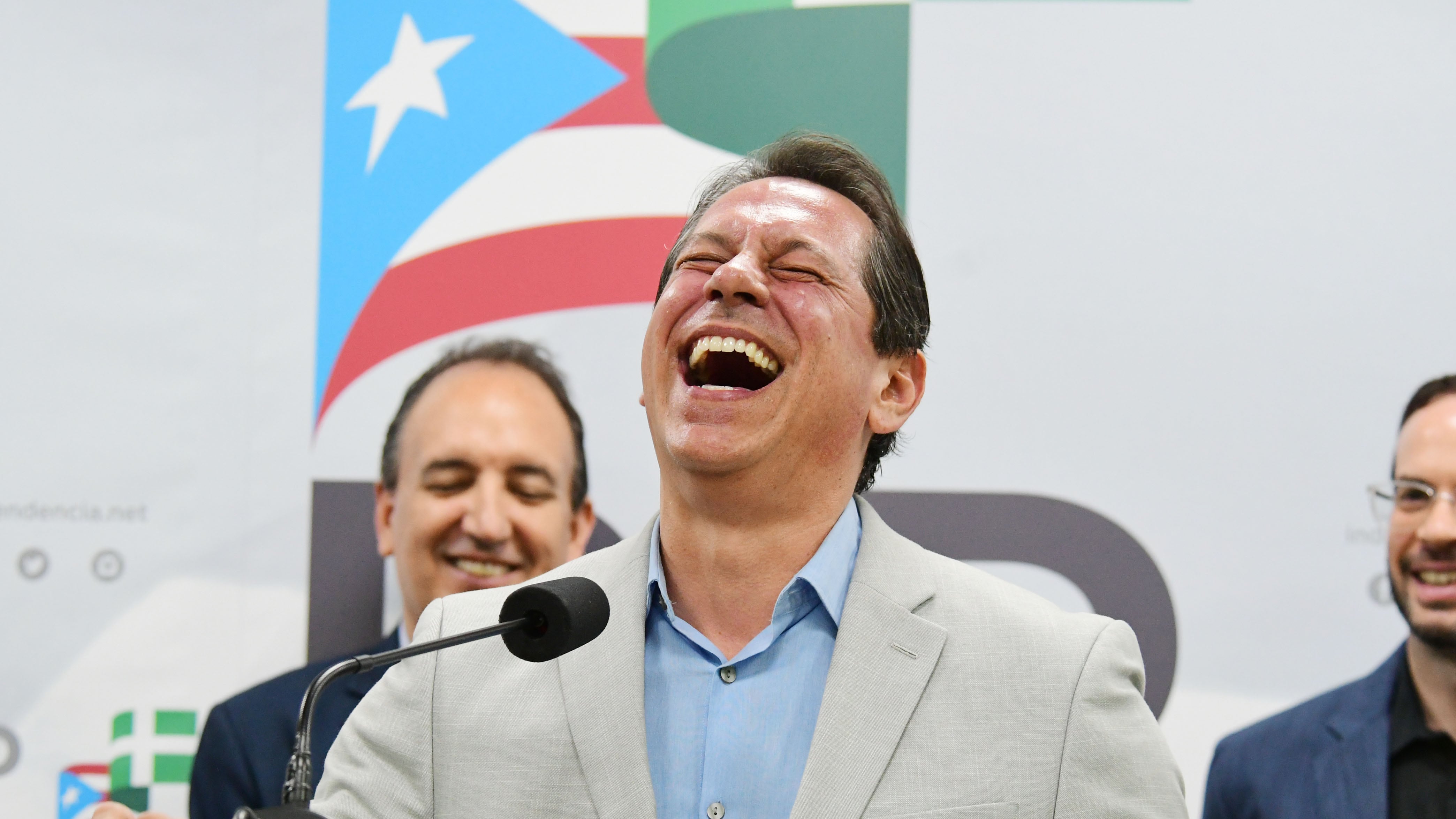 Juan Dalmau, candidato a la gobernación por el PIP.