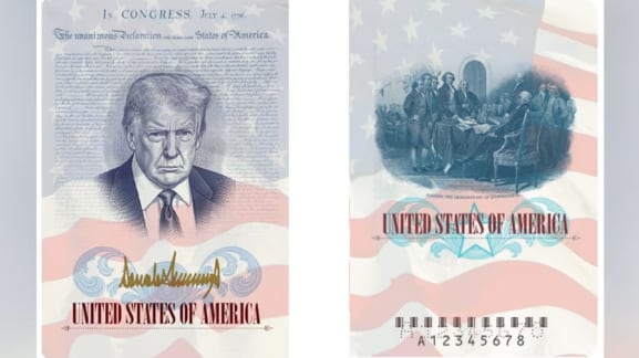 pasaporte Trump