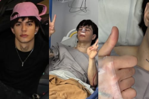 Influencer Carlos Alberto sufre accidente que lo llevó hasta el hospital; ¿qué le pasó?