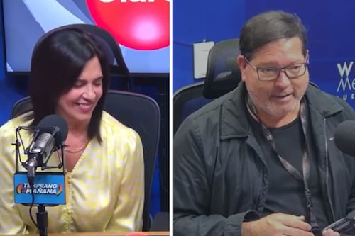 Rubén Sánchez se pone romántico y convierte entrevista a la contralora en un ‘date’