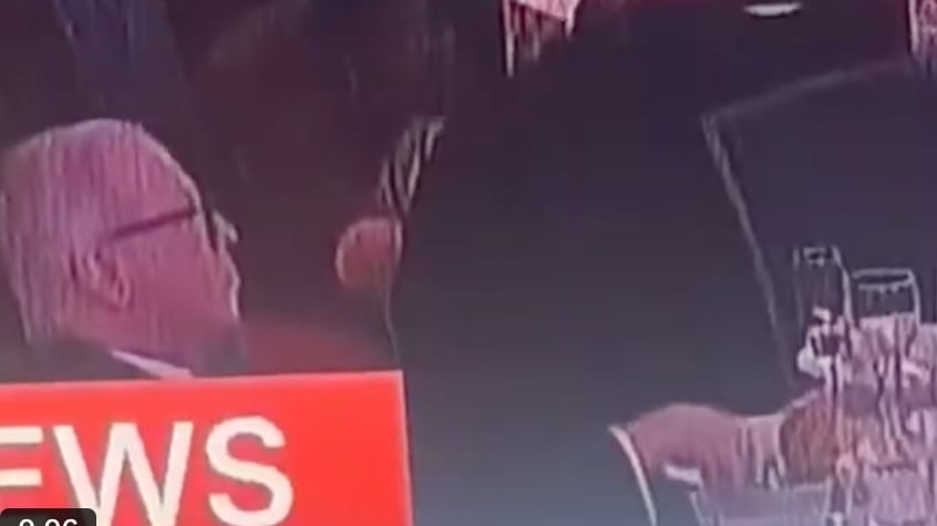 Michael Glantz no quiso trastocar sus planes en la cena a pesar del tiroteo