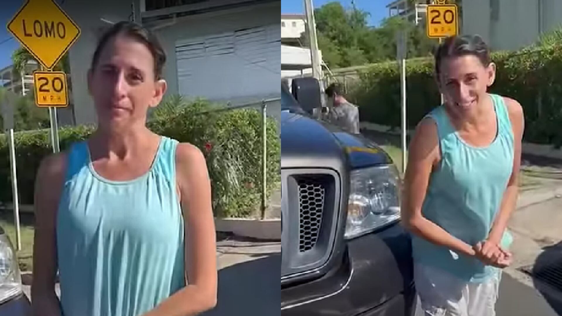 Señora que no le gustan los Teslas