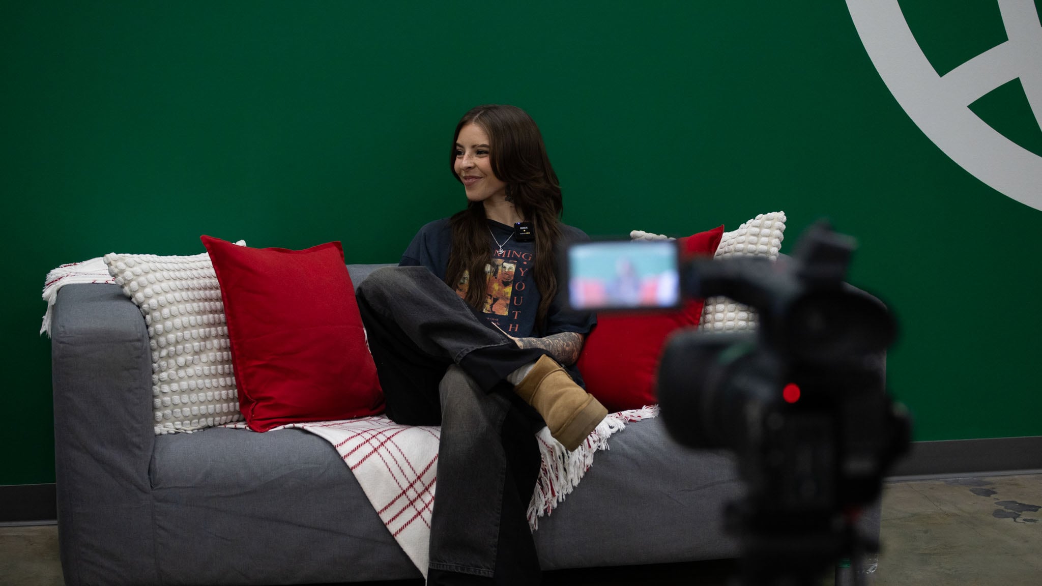 Young Miko, en la redacción de Metro Puerto Rico, como editora global invitada