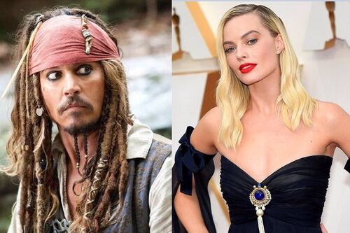 Piratas del Caribe 6: El protagonico de debate entre Johnny Depp y Margot Robbie