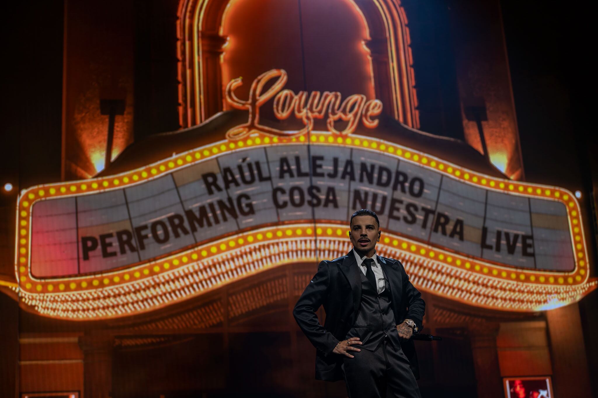 El exponente urbano se presentó en el Coliseo de Puerto Rico, José Miguel Agrelot.