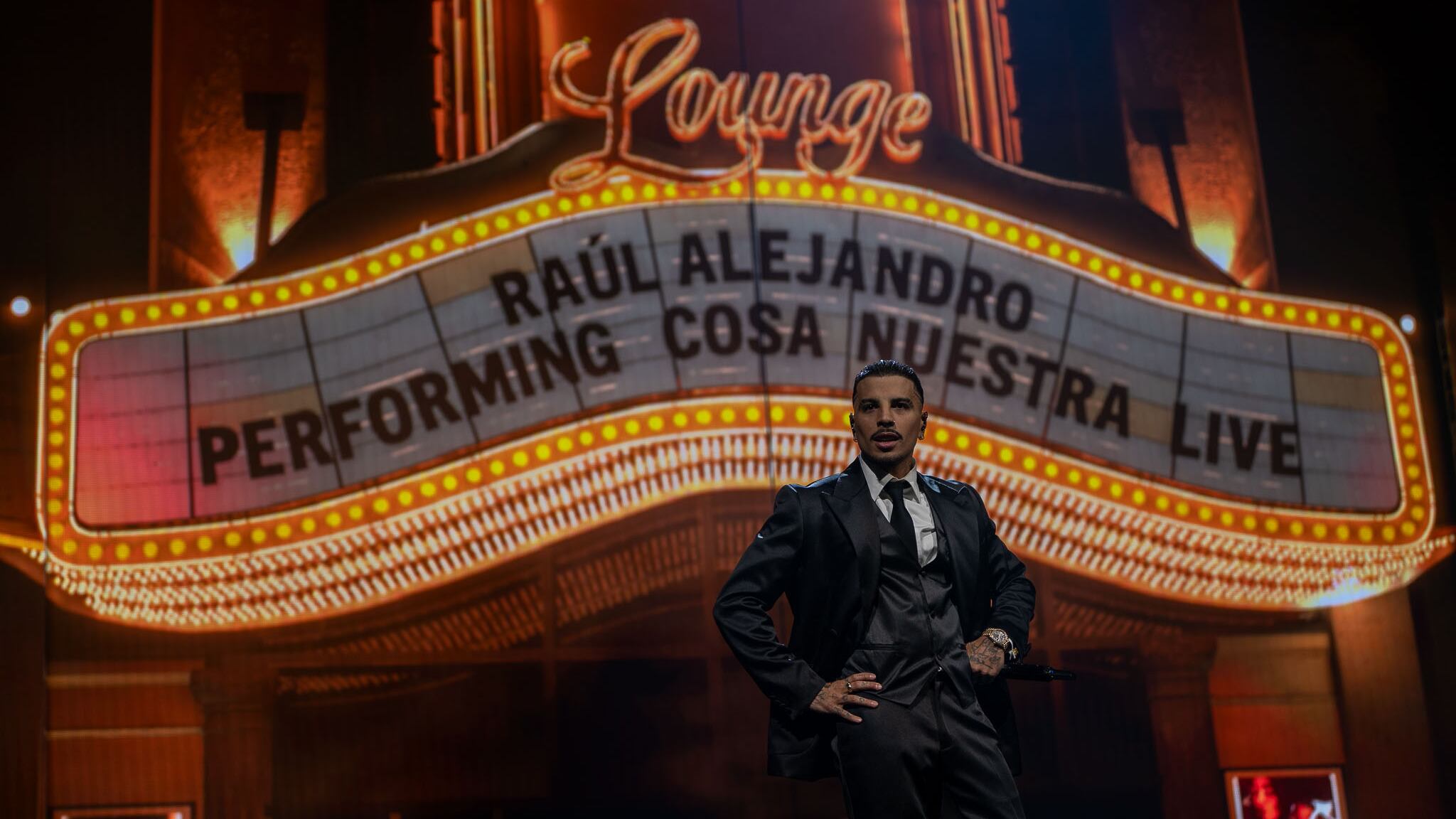 El exponente urbano, Rauw Alejandro, se presentó en el Coliseo de Puerto Rico, José Miguel Agrelot.