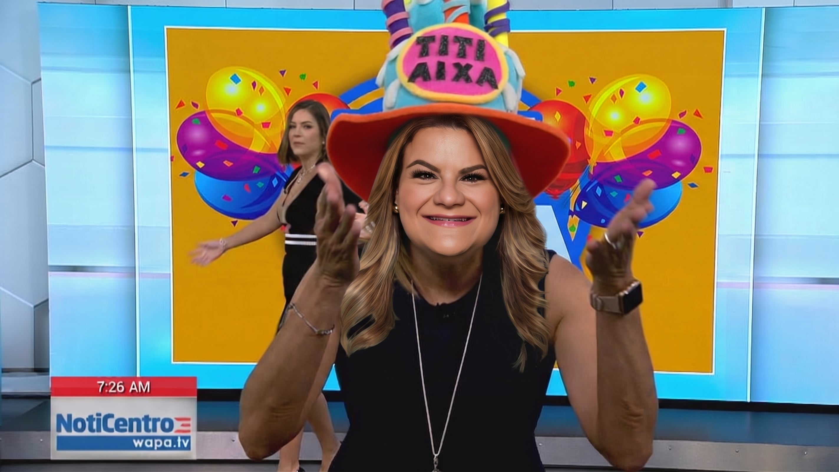 Fotomontaje de la gobernadora para El Calce