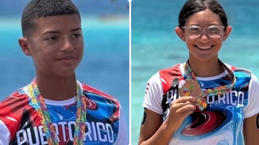 Yadier Díaz Negrón y Amaia Zafiro Rivas.