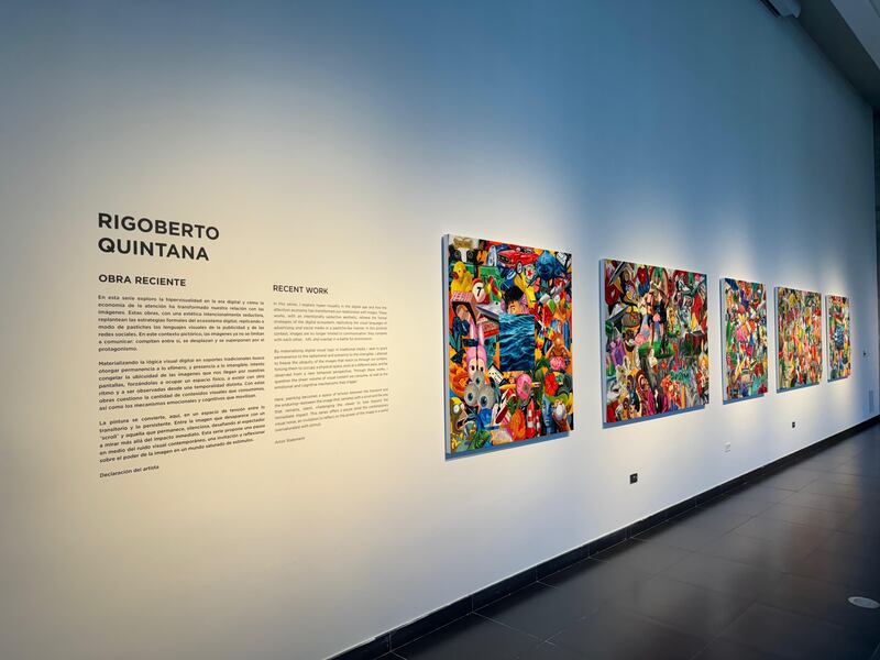 Muestra de arte de Rigoberto Quintana