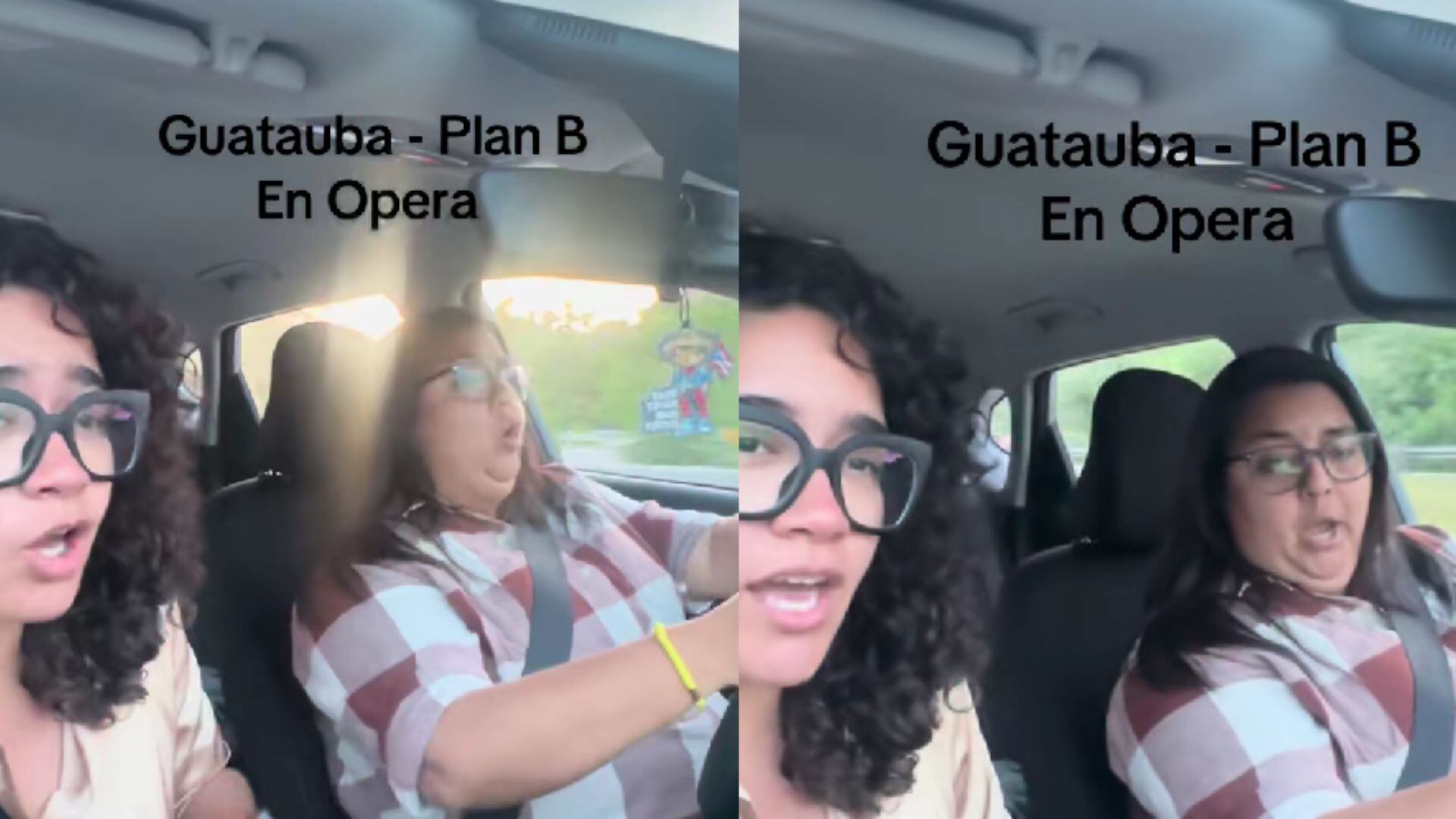 Dos cantantes hacen "cover" de Guatauba de Plan B al estilo de ópera. TikTok.