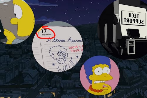 ¿Se cumplirá? La predicción de Los Simpson para el 17 de noviembre