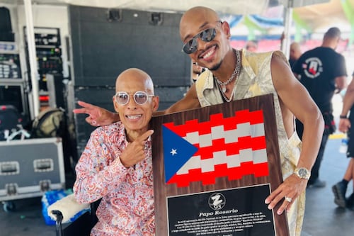 Emotivo mensaje de Aniel Rosario tras fallecimiento de su padre Papo Rosario