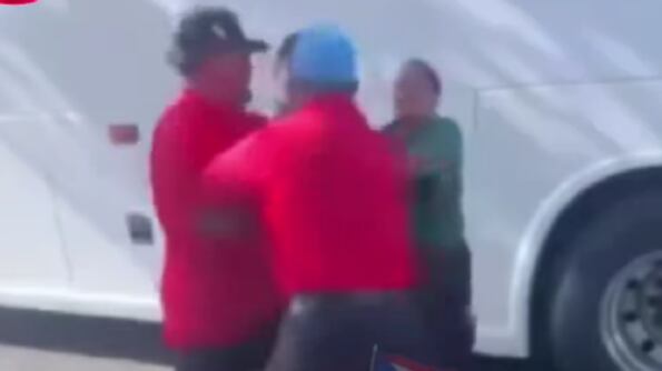 Pelea en muelle de San Juan