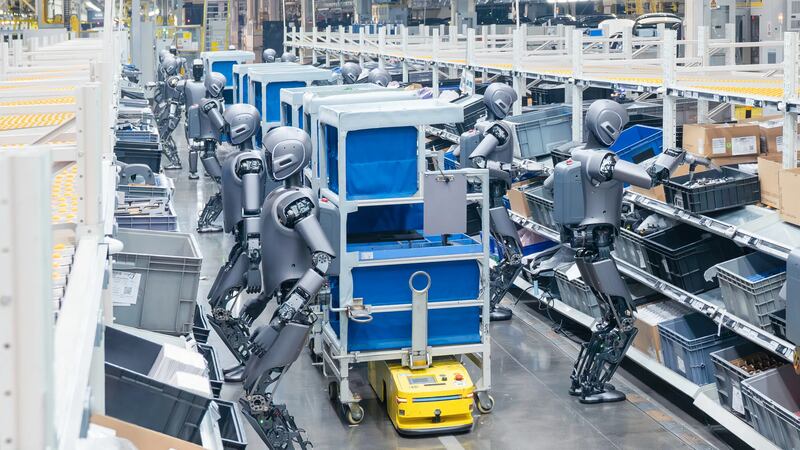 Los robots humanoides avanzan en la industria automotriz