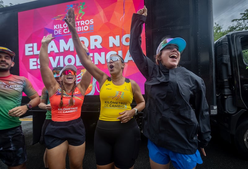Evento contra la violencia de género.