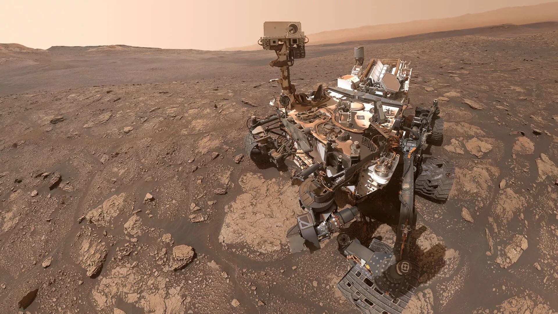 Rover Perseverance, vehículo robotizado de la NASA que explora el planeta Marte