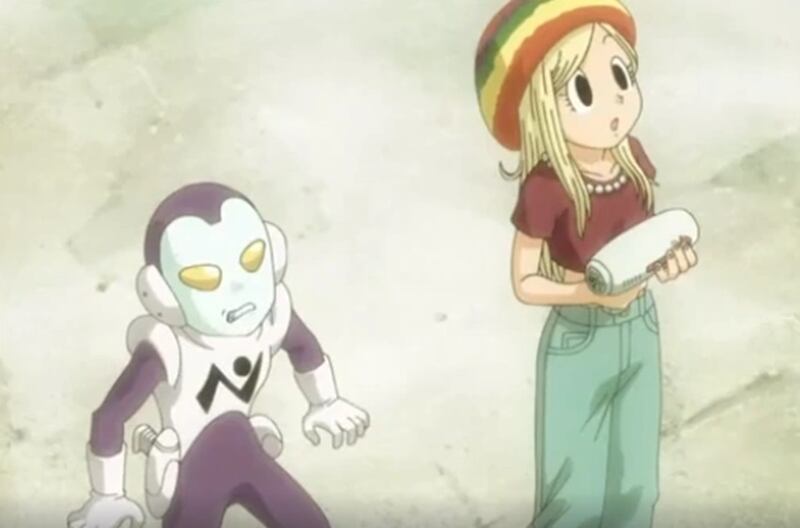 Tights hermana de Bulma Dragon Ball Super