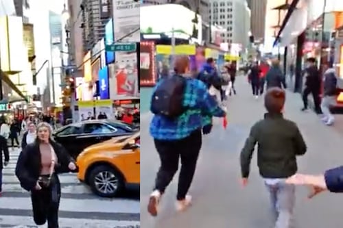 Se desata el pánico en Times Square