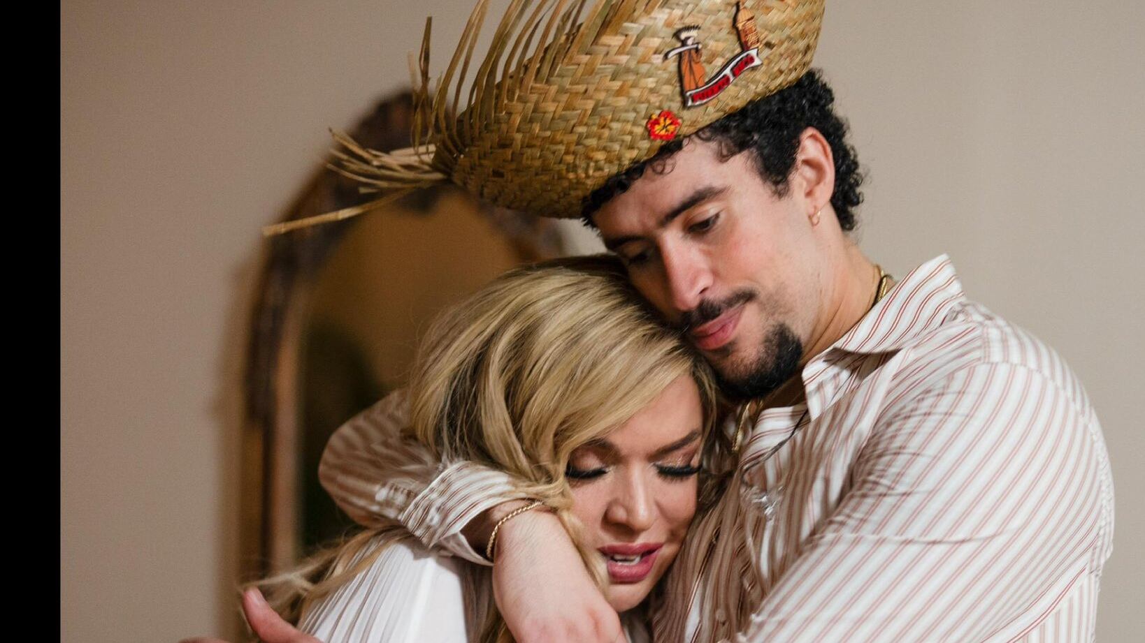 La cantante puertorriqueña junto al exponente urbano Bad Bunny.