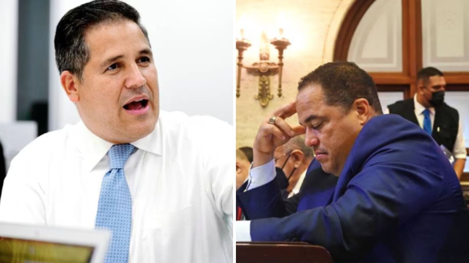 Normando Valentín y Carmelo Ríos