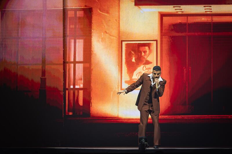 El exponente urbano, Rauw Alejandro, se presentó en el Coliseo de Puerto Rico.