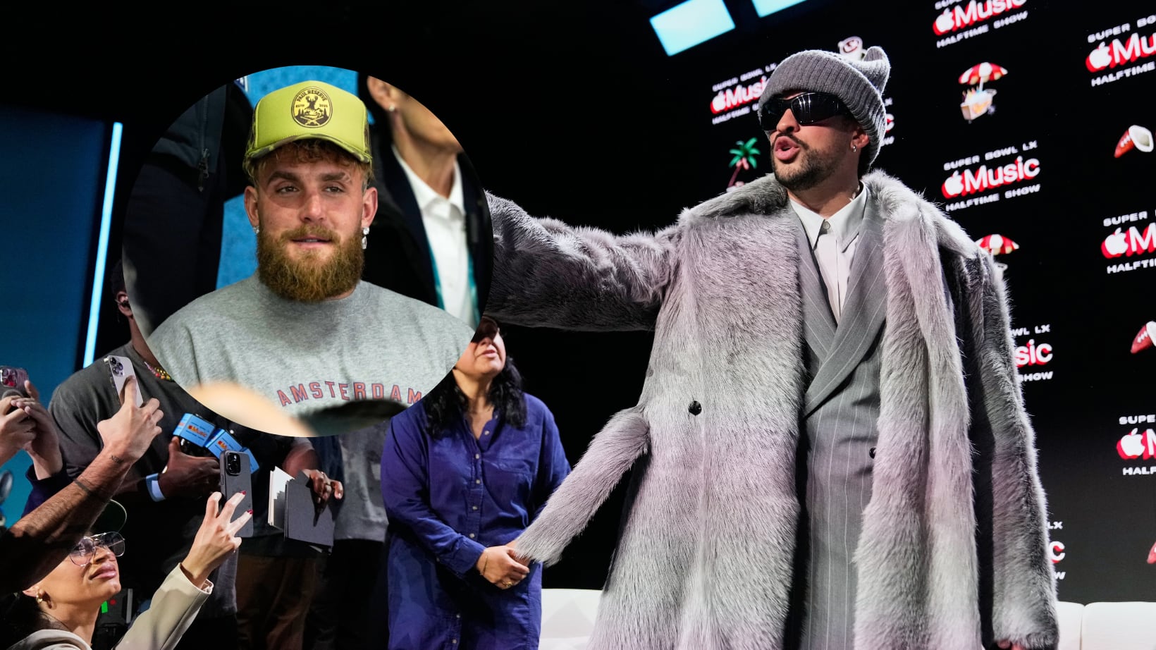 Jake Paul ppidió boicotear el show de medio tiempo de Bad Bunny.