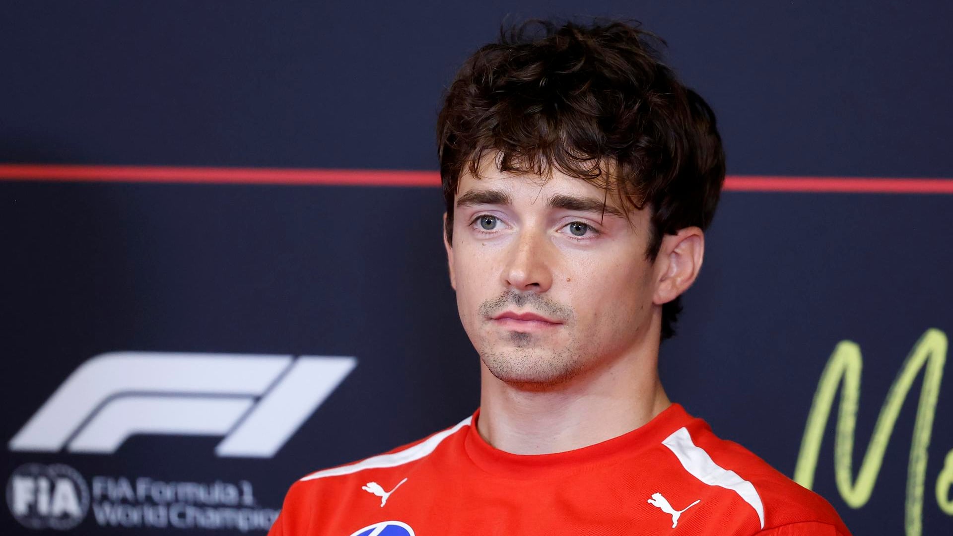 El piloto monegasco de Ferrari Charles Leclerc. EFE/EPA/SEBASTIEN NOGIER