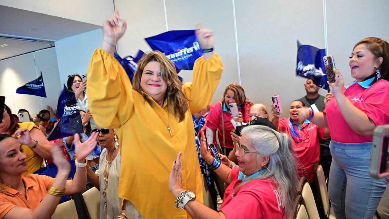 Jenniffer González en la convención PNP