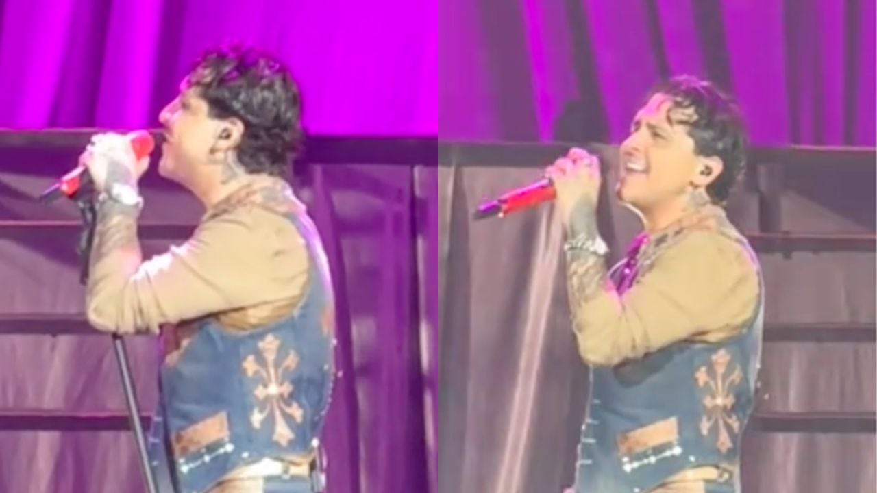 Christian Nodal en concierto