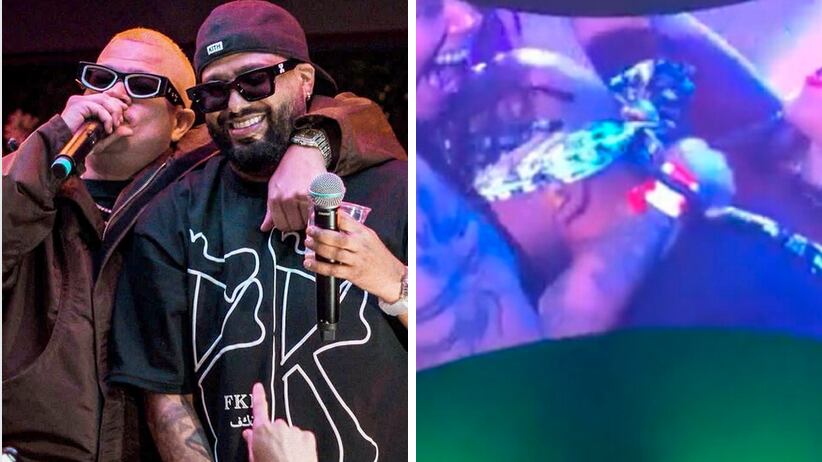 Mujeres hacen toples en el Flow Fest por petición de Jowell & Randy