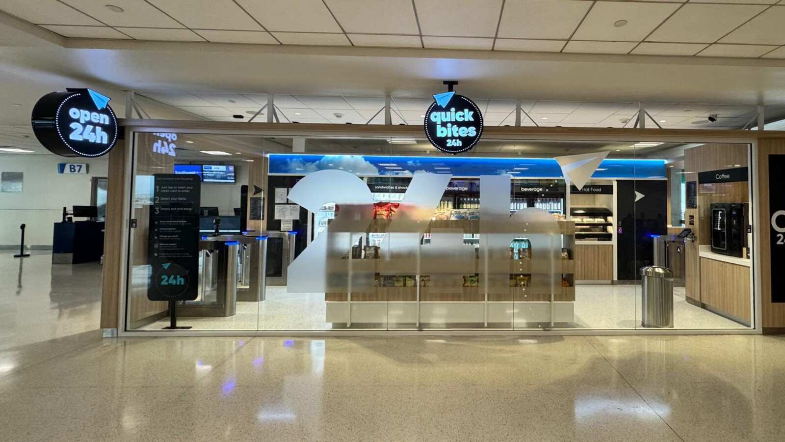 El local operado con Inteligencia Artificial se encuentra en el Aeropuerto Luis Muñoz Marín.