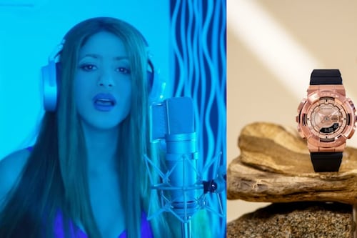 Casio se defendió de Shakira: demostró que no tiene nada que envidiarle al Rolex