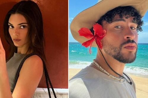 Bad Bunny y Kendall Jenner habrían cerrado el museo Louvre para una cita en París