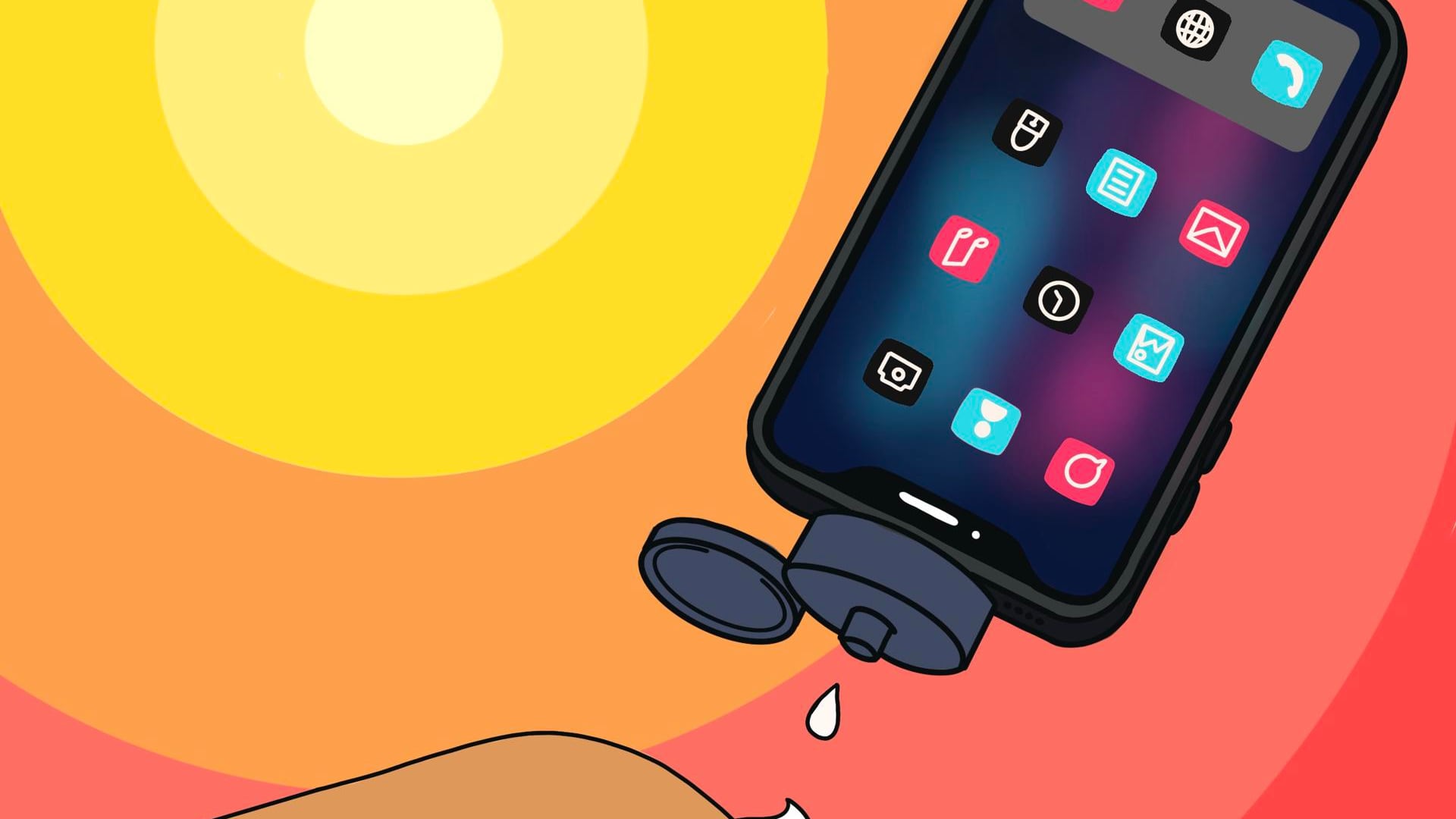 Las redes sociales como fuente de información sobre protectores solares. Crédito: Cedido para su uso libre por Sara Ghassimi