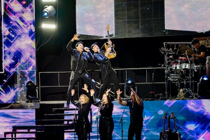 El artista se presentó en el Coliseo de Puerto Rico, José Miguel Agrelot.