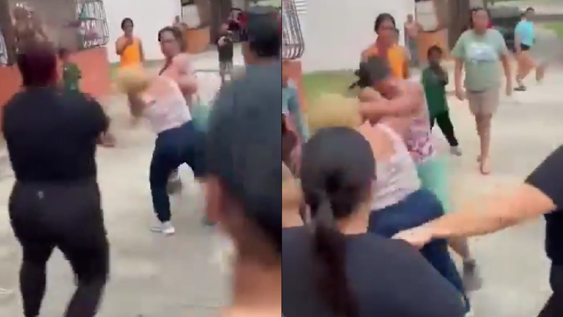 Pelea callejera PR