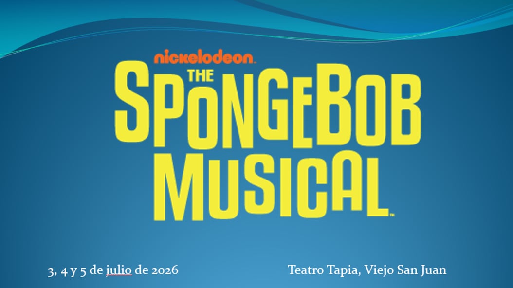 ‘SpongeBob El Musical’ llega al Teatro Tapia.