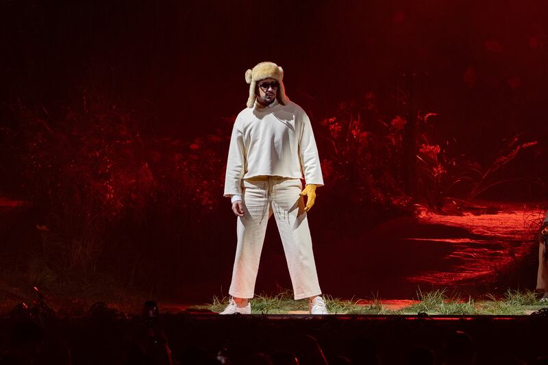 El exponente urbano celebró el segundo concierto de 30 en el Coliseo de Puerto Rico.