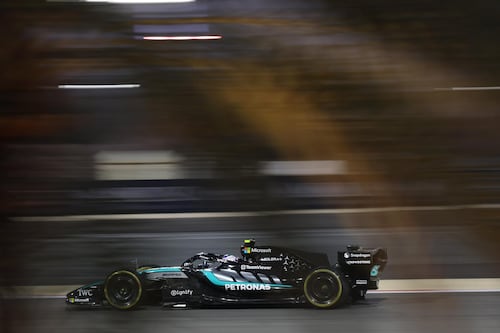 Los dos Mercedes fueron los más rápidos del último día de prueba en Baréin